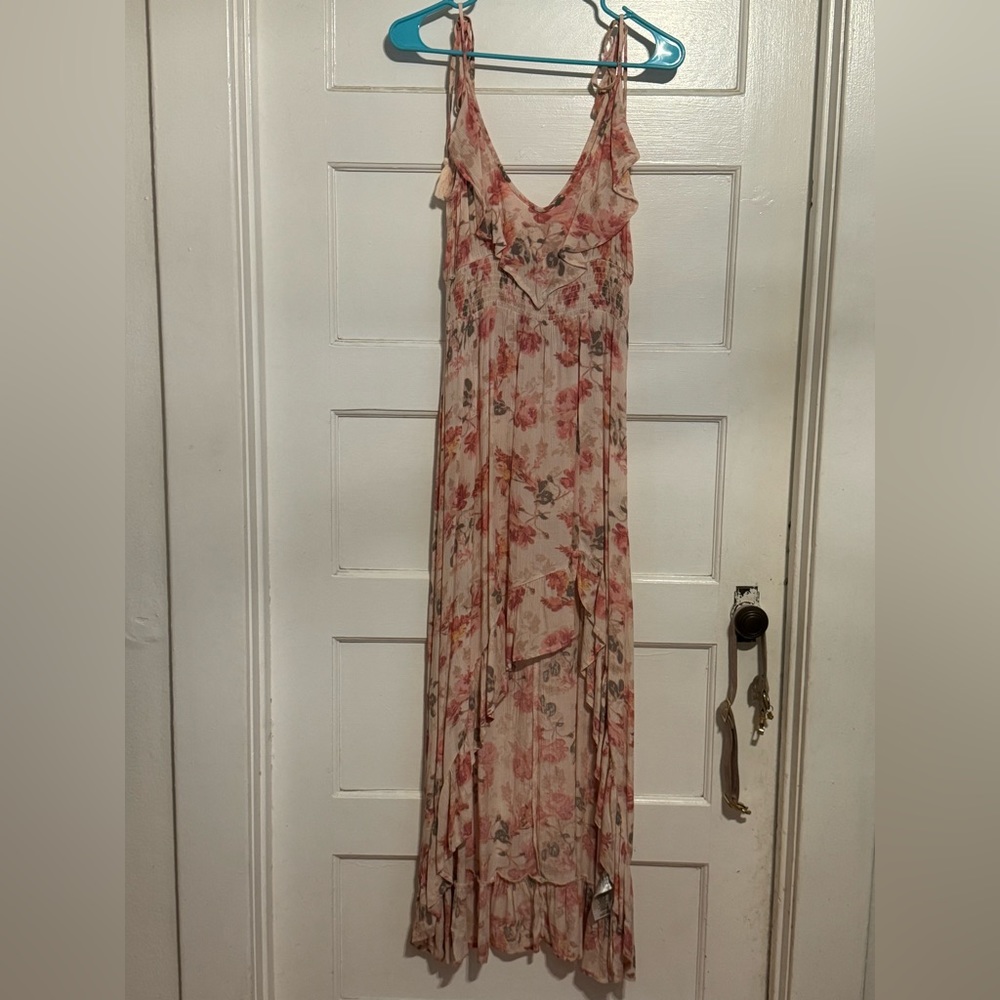 Pink Floral Dress